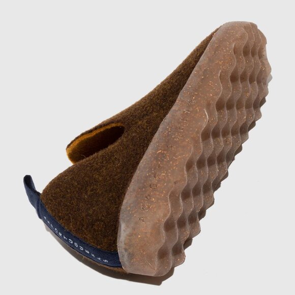 NEW ASPORTUGUESAS Made In Portugal Wool City Comfort Slip On Shoes 259 6M3 - Picture 4 of 8